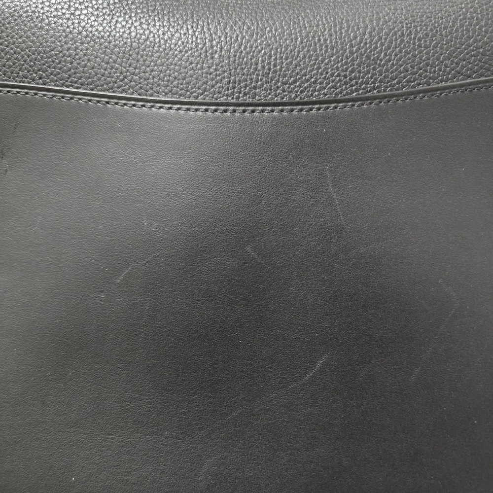 Coach Black Satchel with Gold Accent - Picture 7 of 13